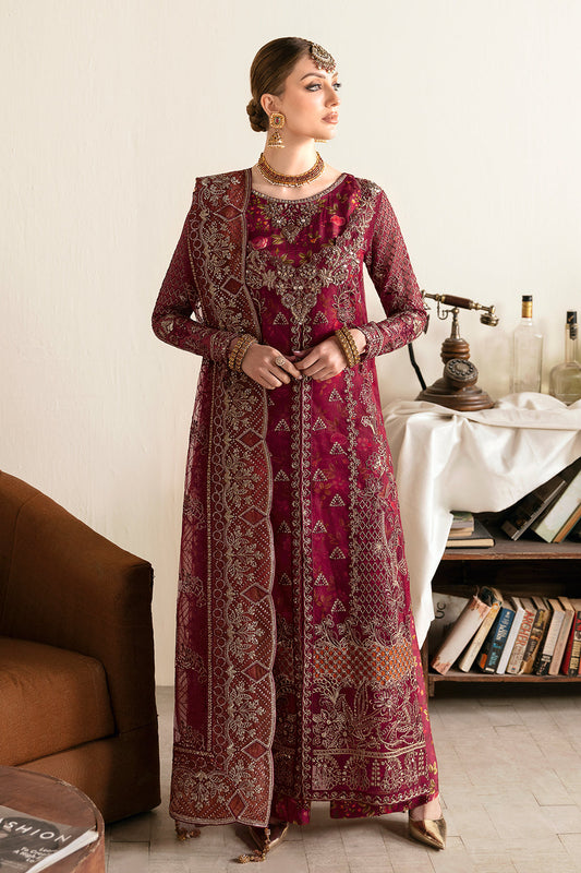 Ready Maroon Coloured Stylish Embroidery Work Gown