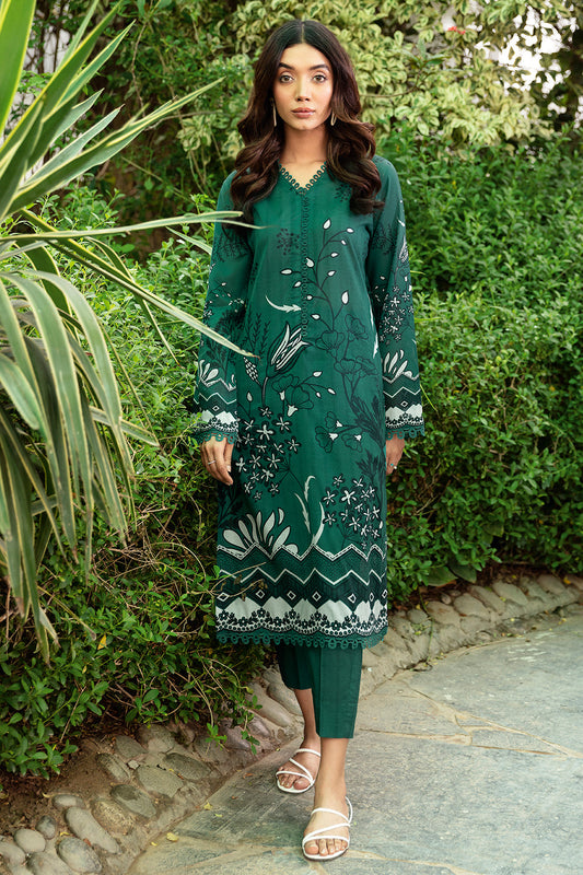 Designer Heavy Work Peral Designs Green Dress