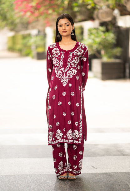 Enchanting Designer Chikankari Work Dress