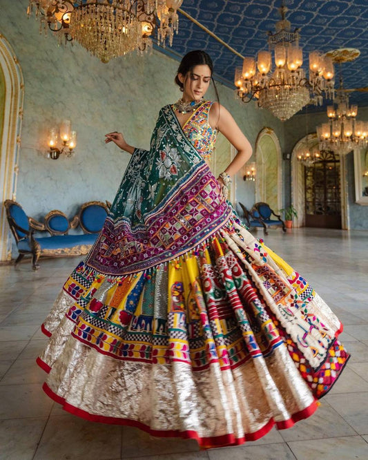 Heavy Designer Beautiful Multi Navratri Lehenga Choli Designs