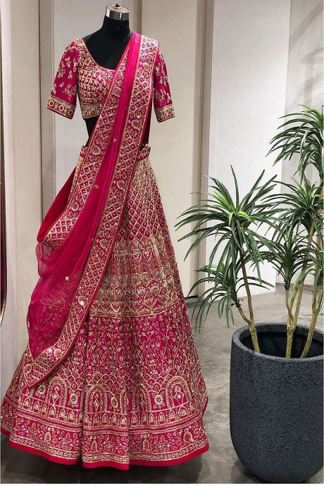 Attractive Party Wear Lehenga Blouse Design For Women