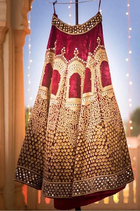 Attractive Party Wear Silk Lehenga Choli Design Collection