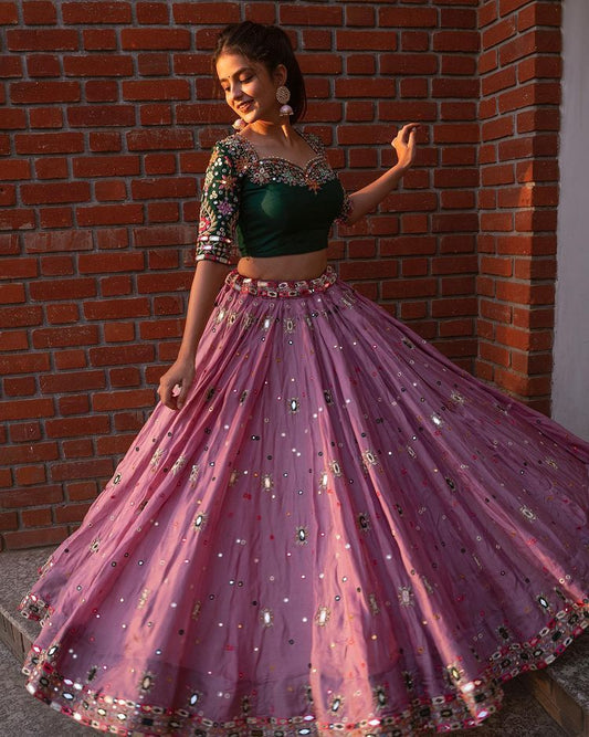 Resplendent Real Thread Sequence Wedding Lehenga Choli 2023