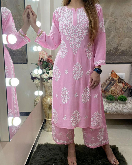 Beautiful Pure Cotton Latest Designer Party Wear Kurta