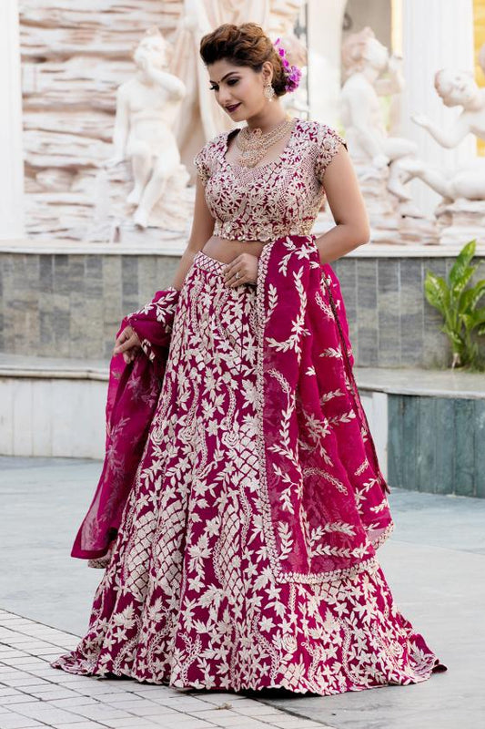 Latest One Piece Rani Lehenga Choli Designs For Girls